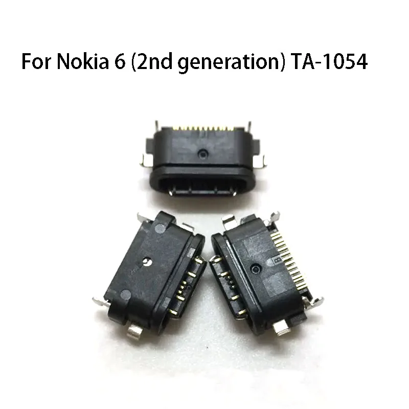 1PC For NOKIA 7 8 G50 X71 110 105 8000 6300 N215 N225 X5 6 7 N1 Micro USB 5pin SMD Connector Charging Port Socket Repair Parts