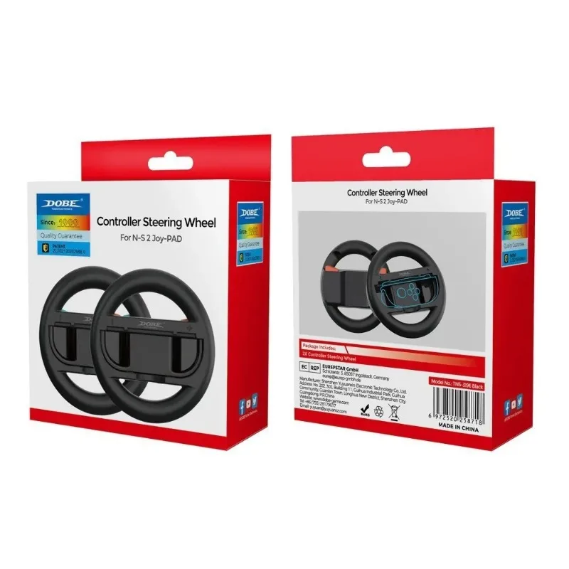 

Racing Wheel Grip Left Right Steering Wheel for Nintendo Switch 2 Joy Con Controller Gaming Handle Grip Holder Wheel