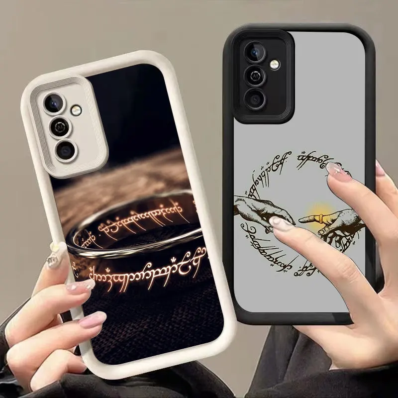 The L-Lord of the R-Rings Soft Silicone Phone Case For Samsung Galaxy S20 S21 S23 FE S22 S24 Plus Ultra Note 20 Ultra