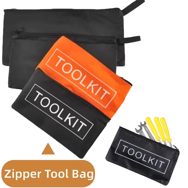 Multi-function Storage Organizer Oxford Cloth Tool Bag Waterproof Zipper Storage Bags Fishing Travel Makeup Organizer Pouch