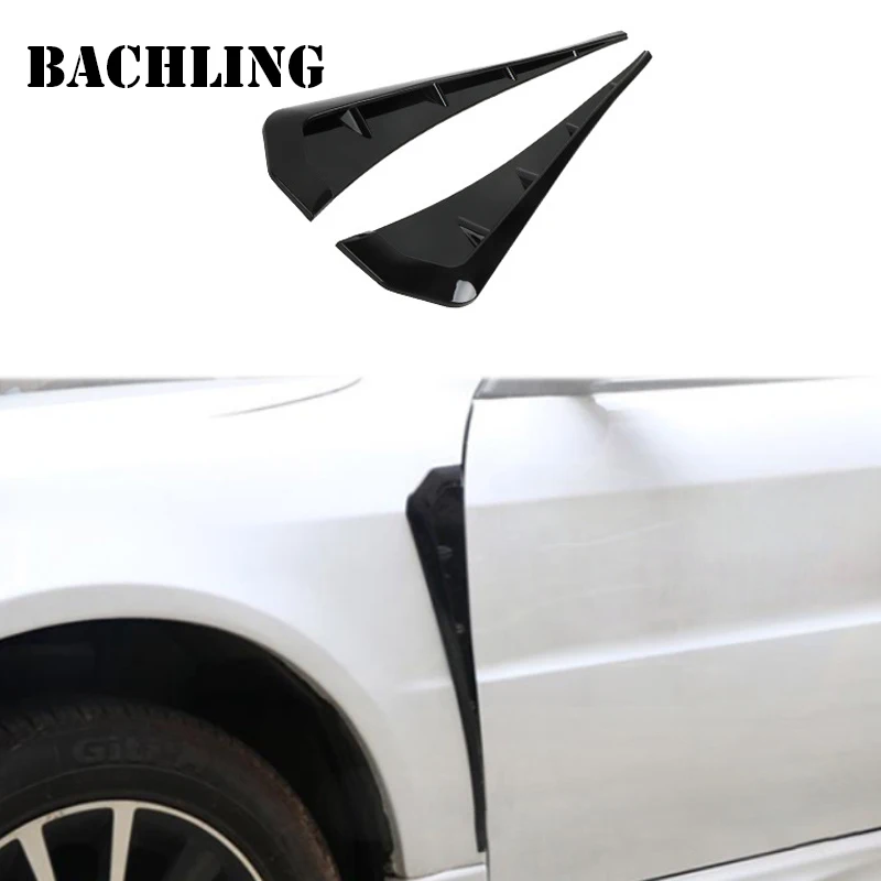 سيارة الجانب الحاجز العالمي الجانب الجناح تنفيس الهواء هود مدخل الحاجز غطاء صب ملصقات الكسوة هود كمية ملصق الملحقات