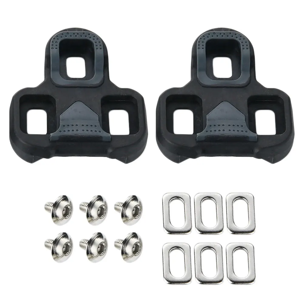 Bicycle Cleats Nylon Metal Durable Quick Release Road Bike Lock For Men Women Black Bike Treadle Cycle Pedal Vehicle Pedal