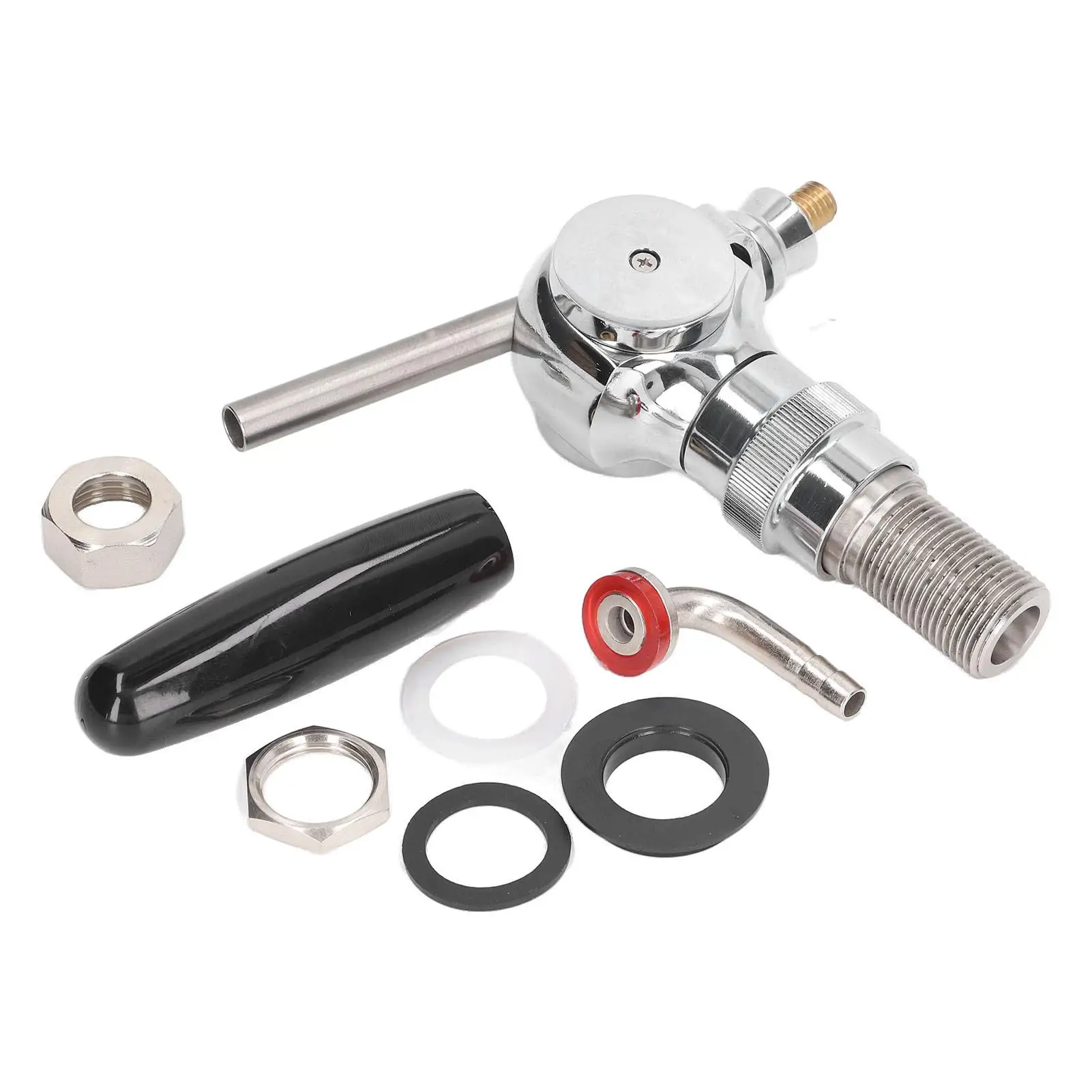 

Chrome Plated Beer Faucet Dispenser Tap with Stainless Steel Interior Ideal for hotels and Bars