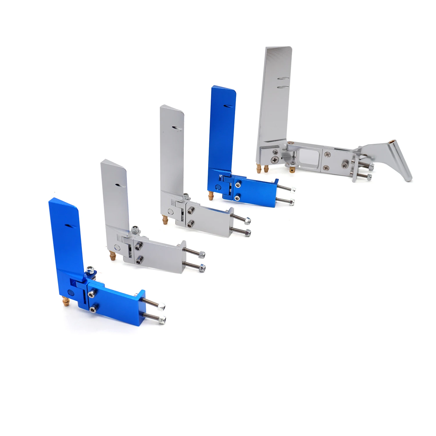 YSIDO RC Boat Aluminium Alloy Brand New 75mm 95mm 110mm Metal Suction Water Rudder For Remote Control RC Boats CNC Upgrade Parts