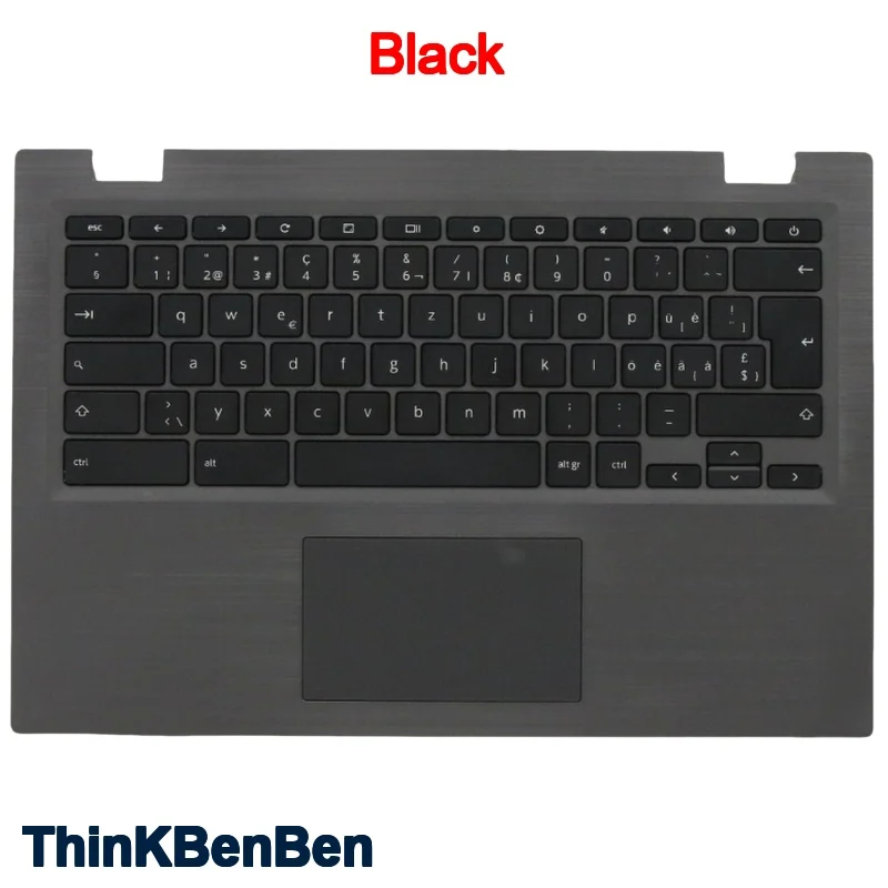 

Черный верхний чехол для упора для рук, чехол для клавиатуры для Lenovo 14e Chromebook S345 14 14AST 5CB0S95261 5CB0S95248 5CB0S95253