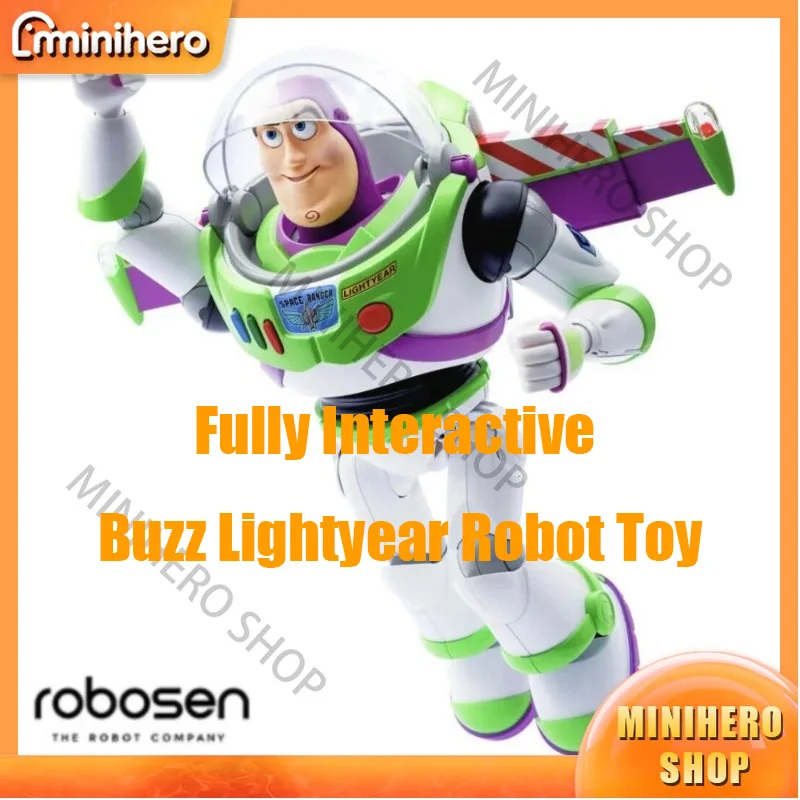 

In Stock Robosen Buzz Lightyear Toy Story Robot in Stock–Voice-Activated Space Ranger with English Language Support Programmable
