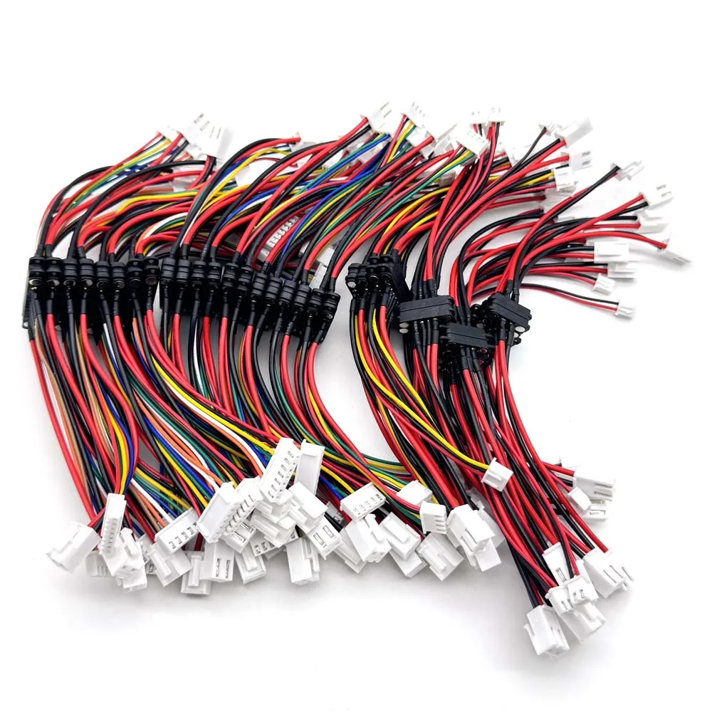 5A DC Magnetic Pogo Pin Connector 2P 3 4 5 6 7 8 9 10P Male Female With Ears XH2.54 VH 3.96 Terminal Spring Loaded Power Socket