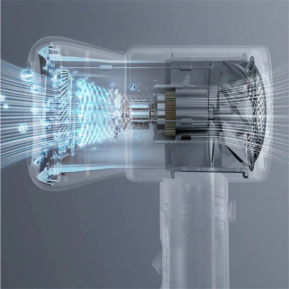 Violent Blower Mini Turbo Jet Fan Handheld Brushless Motor with 21700 Battery*2 110000 RPM adjustable Speed industrial Duct Fan