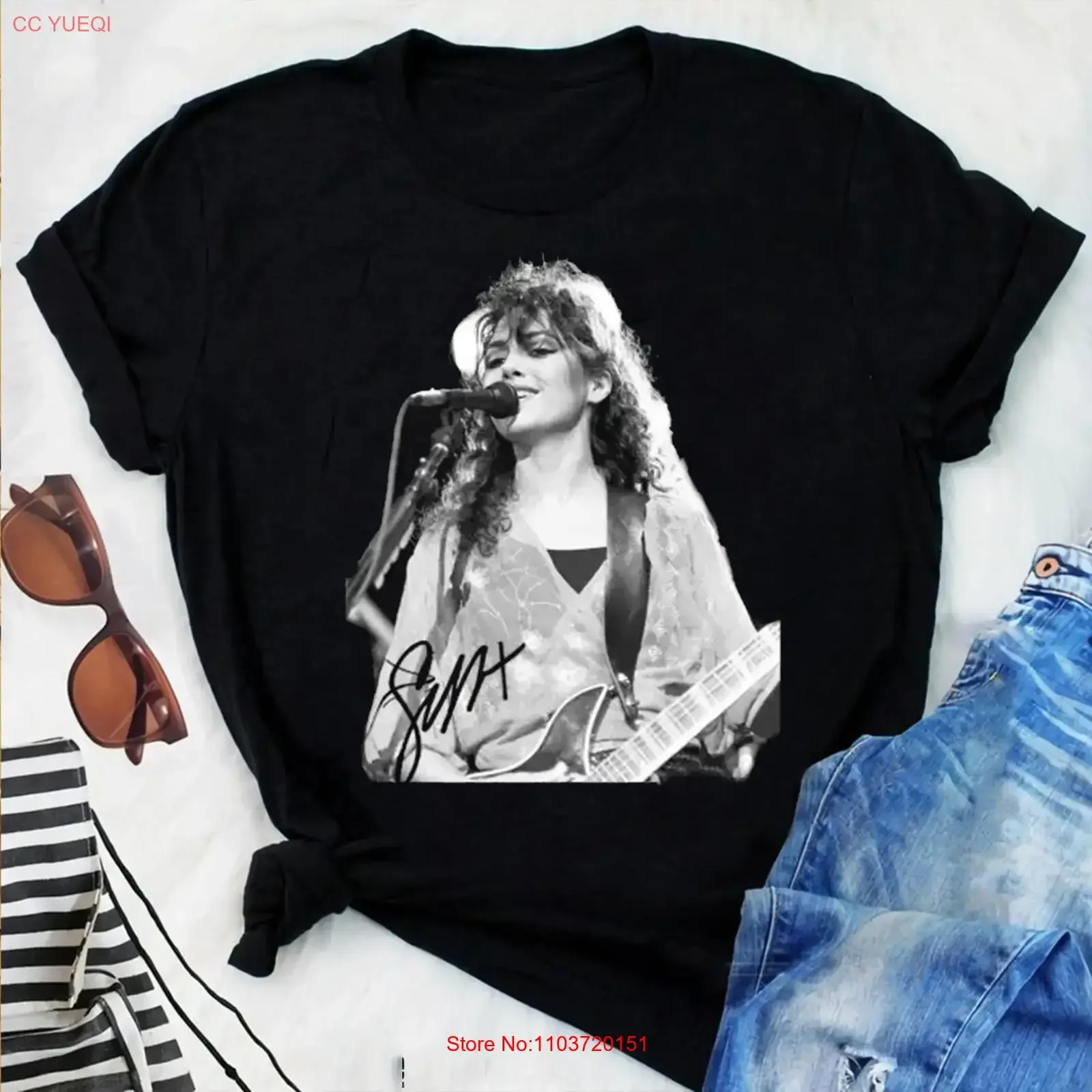 Футболка SUSANNA SINGNED The Bangles Live, все размеры от S до 5XL LL830, винтажная стираная повседневная уличная одежда, слегка удобная унисекс