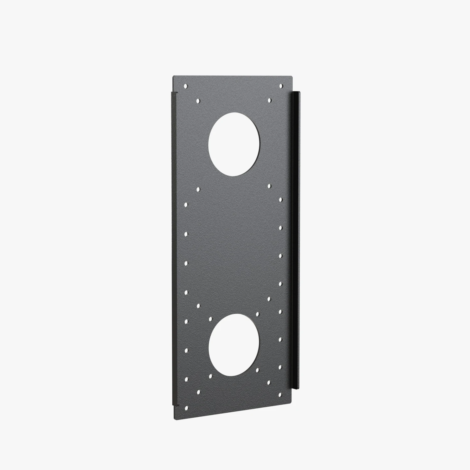 Adjust screen Up and Down or Left Right with monitor support by a borad through VESA holes height lower setting