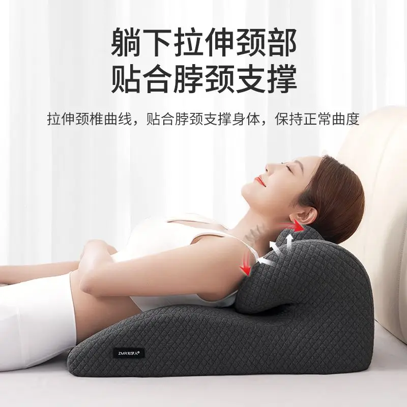 Ergonomics Couple Lie Pillow Waist Neck Support Living Room Sofa Bedroom Bed Reading and Playing Mobile Phone Cushion