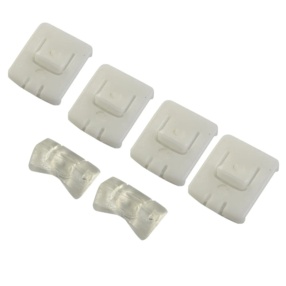 6pcs Seat Rail Runner Clip Slider Guide Piece For MK1 MK2 MK3 Corrad 435881203A Car Clamps And Fasteners Interior Parts