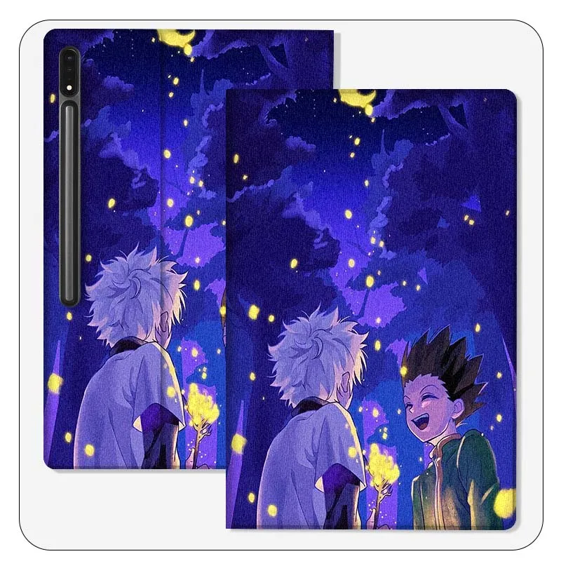 

Hunter x Hunter Popular Anime For Samsung Galaxy Tab S9 S10 S6 S7 S8 FE Plus Lite Inch Foldable Cover Tablet Case