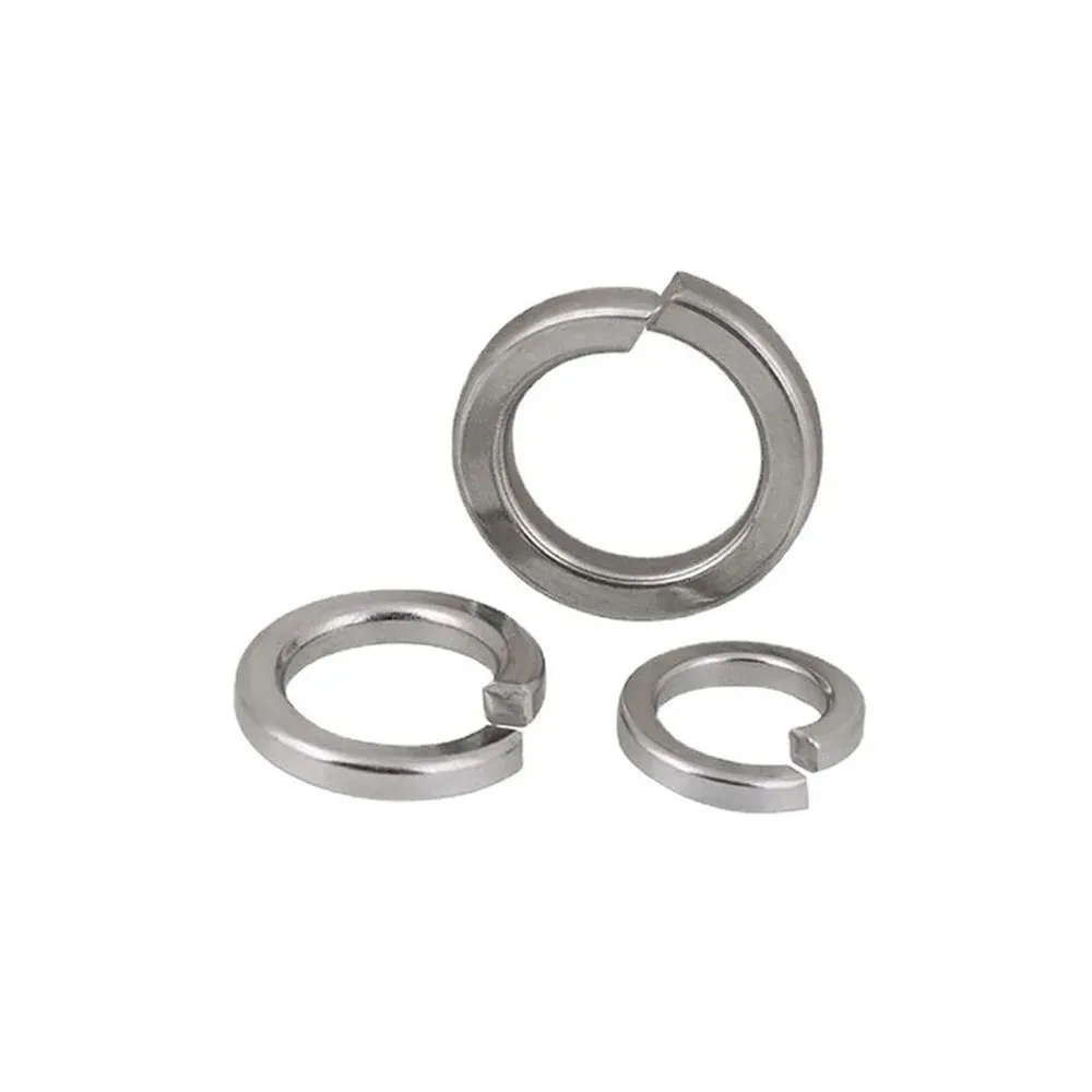 M1.6 M2 M2.5 M3 M4 M5 M6 M8 M10 M12 M14 M16 M18 M20 M22 M24 GB93 A4 316 Stainless Steel Spring Washer Split Lock Elastic Gasket