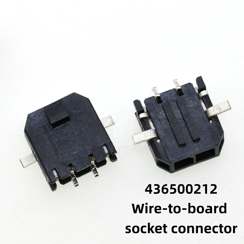 10PCS/LOT 436500212 43650-0212 0436500212 2PIN P=3.0mm Wire-to-board socket connector New and Original