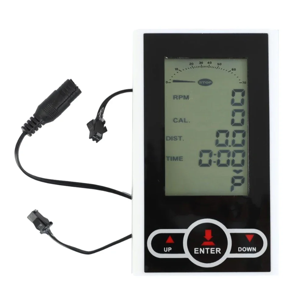 Exercise Bike Monitor Speedometer Stationary Bike Elliptical Trainer Display Exercise Bike Monitor Speedometer Exercise Bike