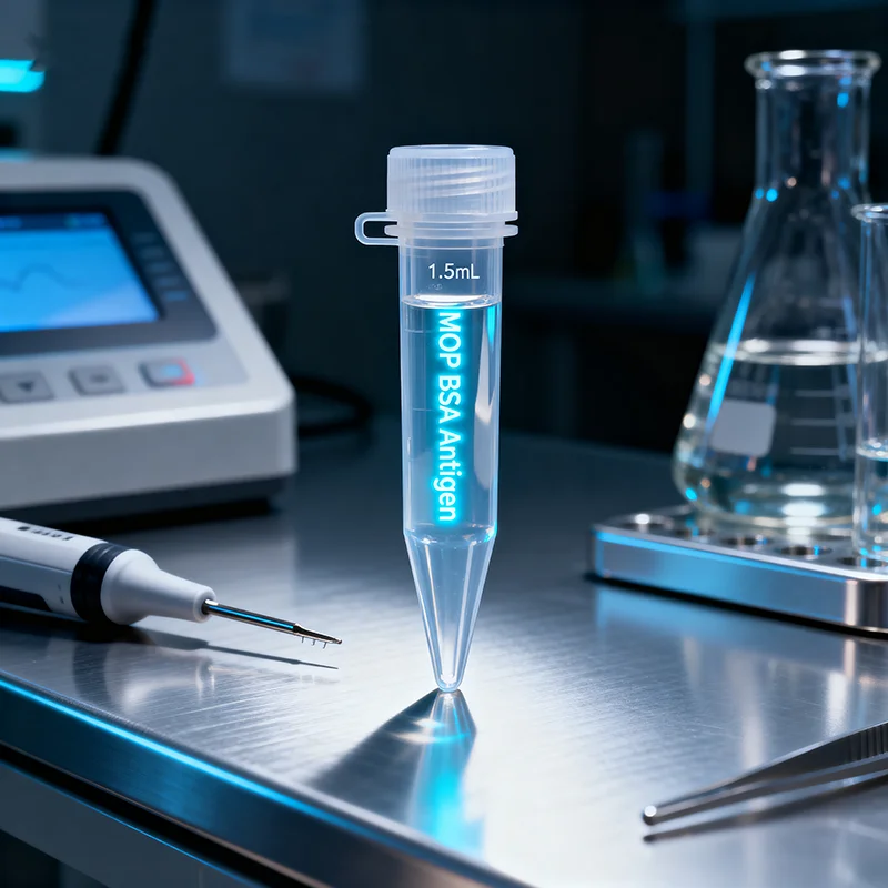 

Morphine (MOP)-BSA Конjugate для диагностического развития витро в матрицах человека (волосы/слине)