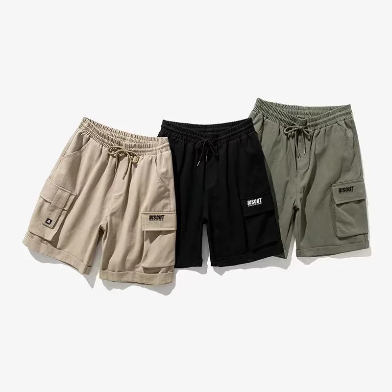 2025 Male Multiple Pockets Elastic Medium Waist Lightweight Shorts Men Summer Thin Cargo Shorts Workwear Loose Pants Large Size - Image 6