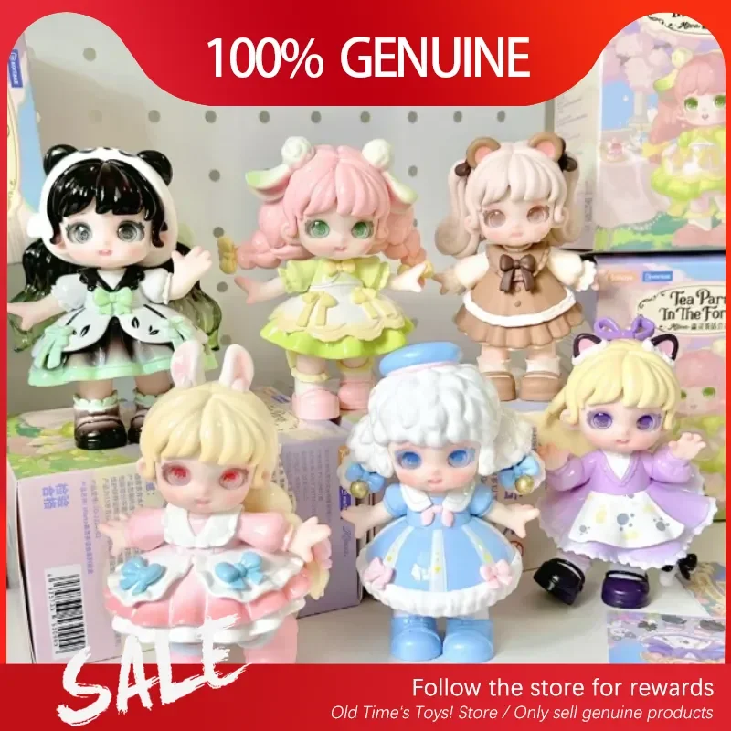 

Genuine Miana Mori Spirit Tea Party Series Blind Box Cute Dolls Collect Model Doll Desktop Ornamen Surprise Mystery Girls Gift