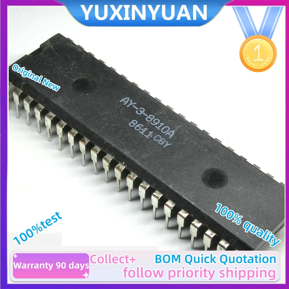 2PCS/LOT AY-3-8910A AY 3 8910A AY38910A AY-3-8910 DIP40 in stock