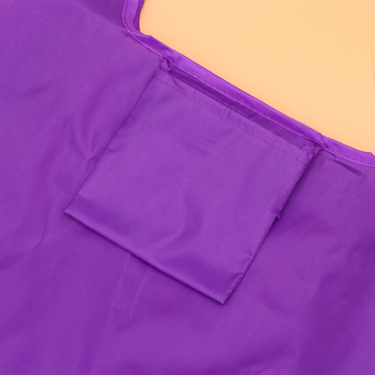 

3Pcs Foldable Eco-Friendly Shopping Bags Large Capacity Portable Lightweight Supermarket Tote Storage Pouch Purple