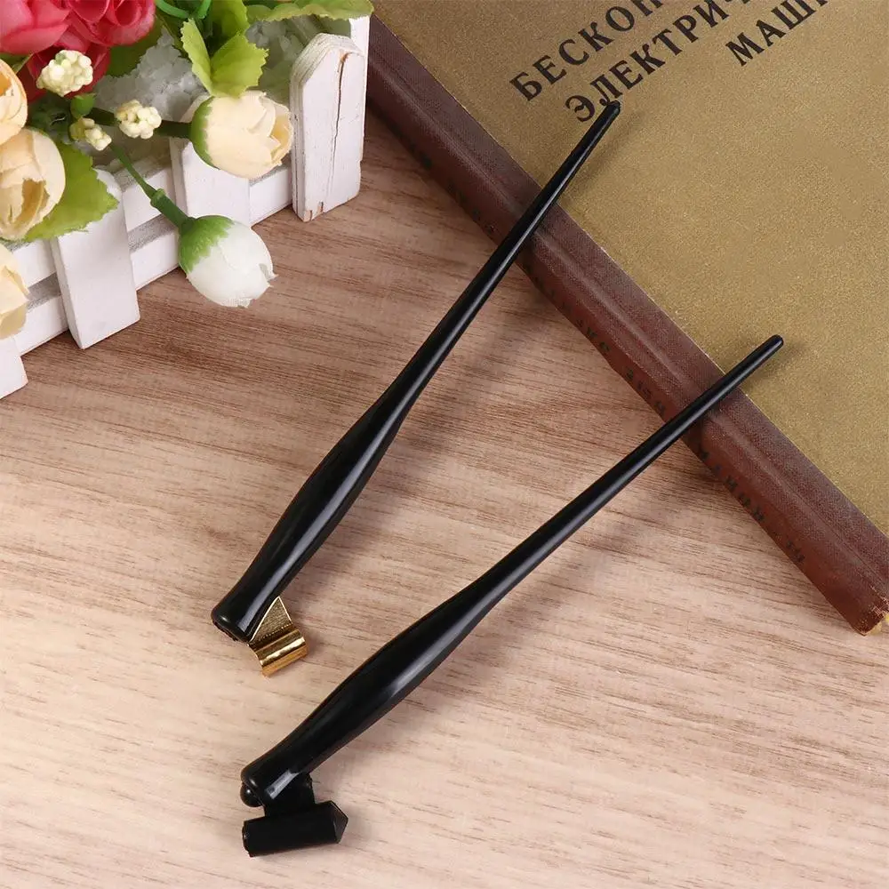 Oblique Dip Pen Holder Antique English Writing Calligraphy Pen Nib Resin Removable Copperplate Script Pen Lettering Skeching