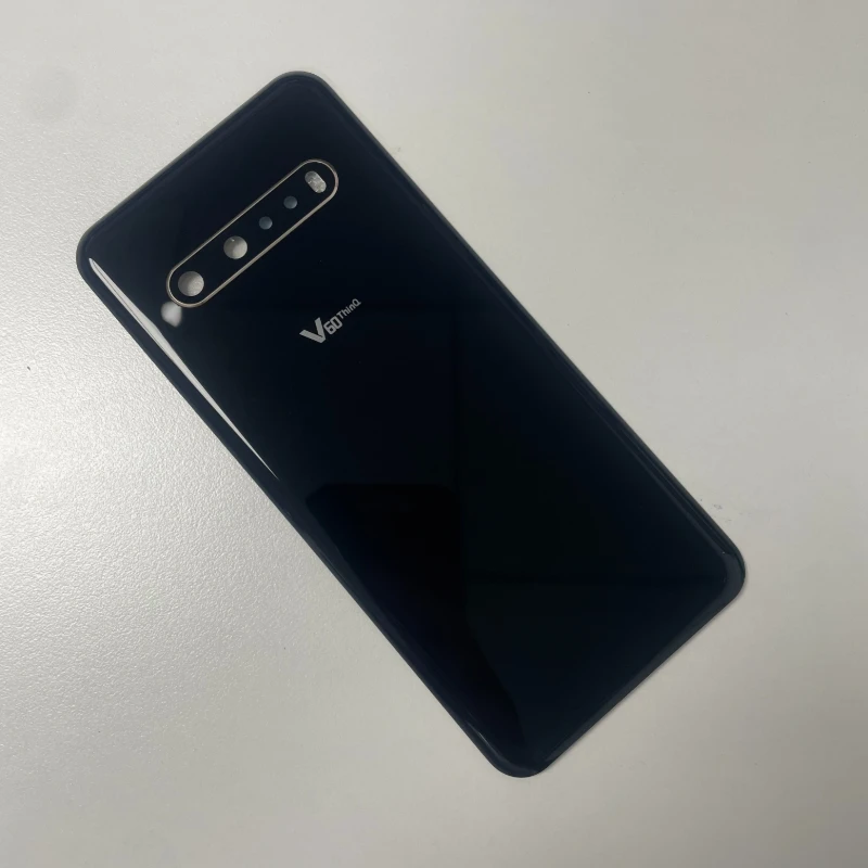 

Для LG V60 ThinQ Крышка батарейного отсека Задняя стеклянная панель Задняя крышка корпуса Замена