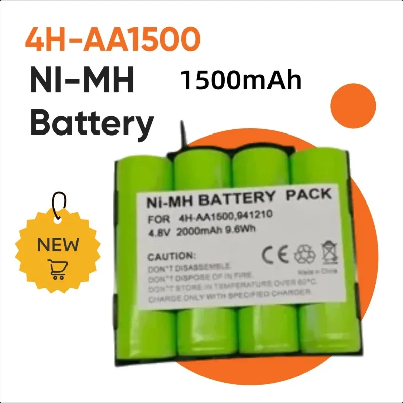 

1500mAh for Compex Fit 1.0 3.0 SP2.0 4.0 4H-AA1500 NI-MH Battery