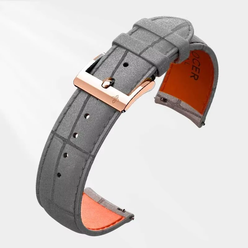 

AGELOCER Original 20mm Leather Watchband for Astronomer Watch