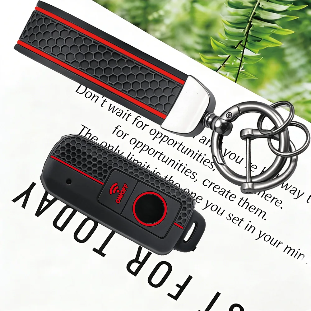 High Quality 1 Button Silicone Remote Motorcycle Key Case For YAMAHA T-MAX TMAX530 TMAX560 2017-2023 Key Fob