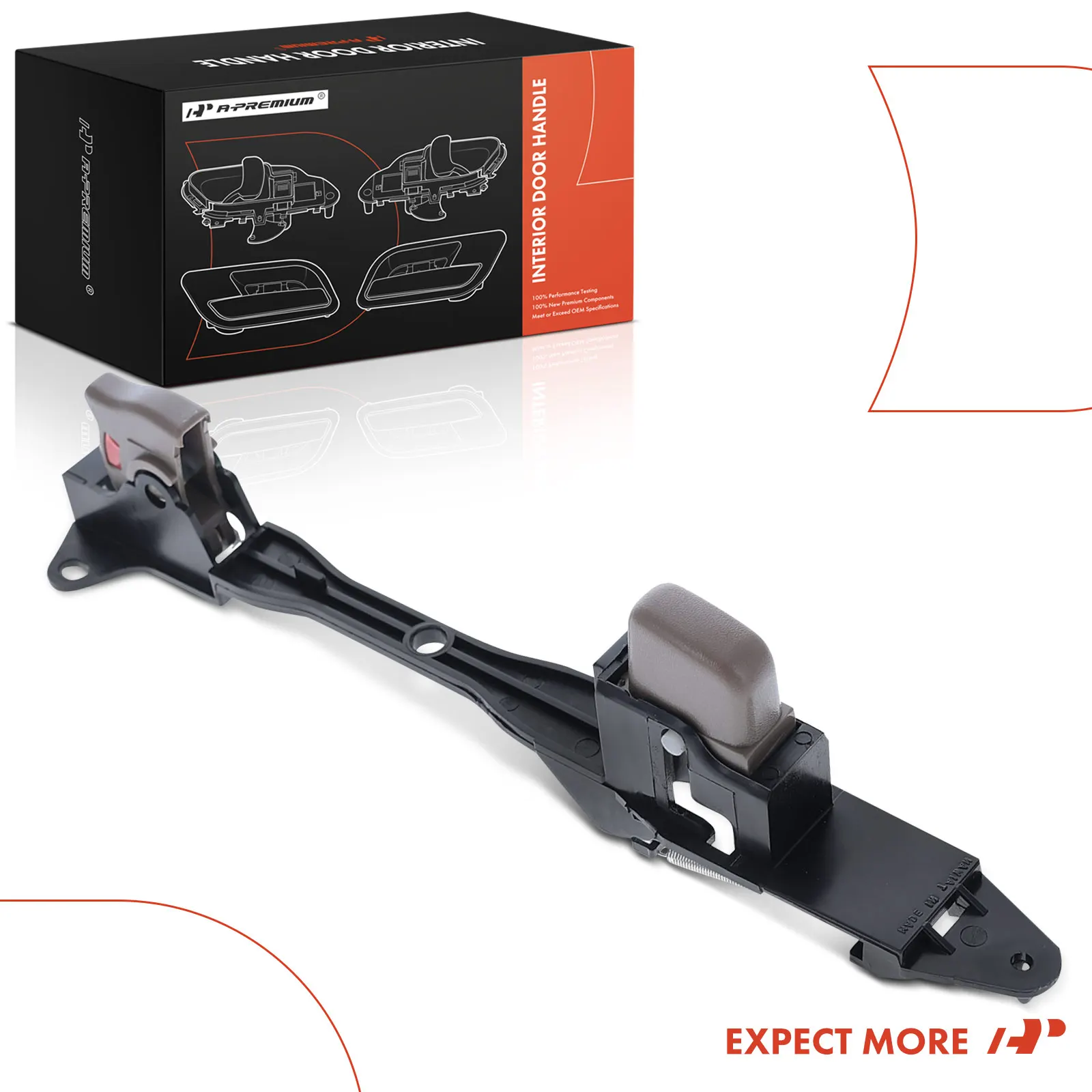 A-Premium Sliding Door Driver or Passenger Side Brown Interior Door Handle for Toyota Sienna 1998-2003