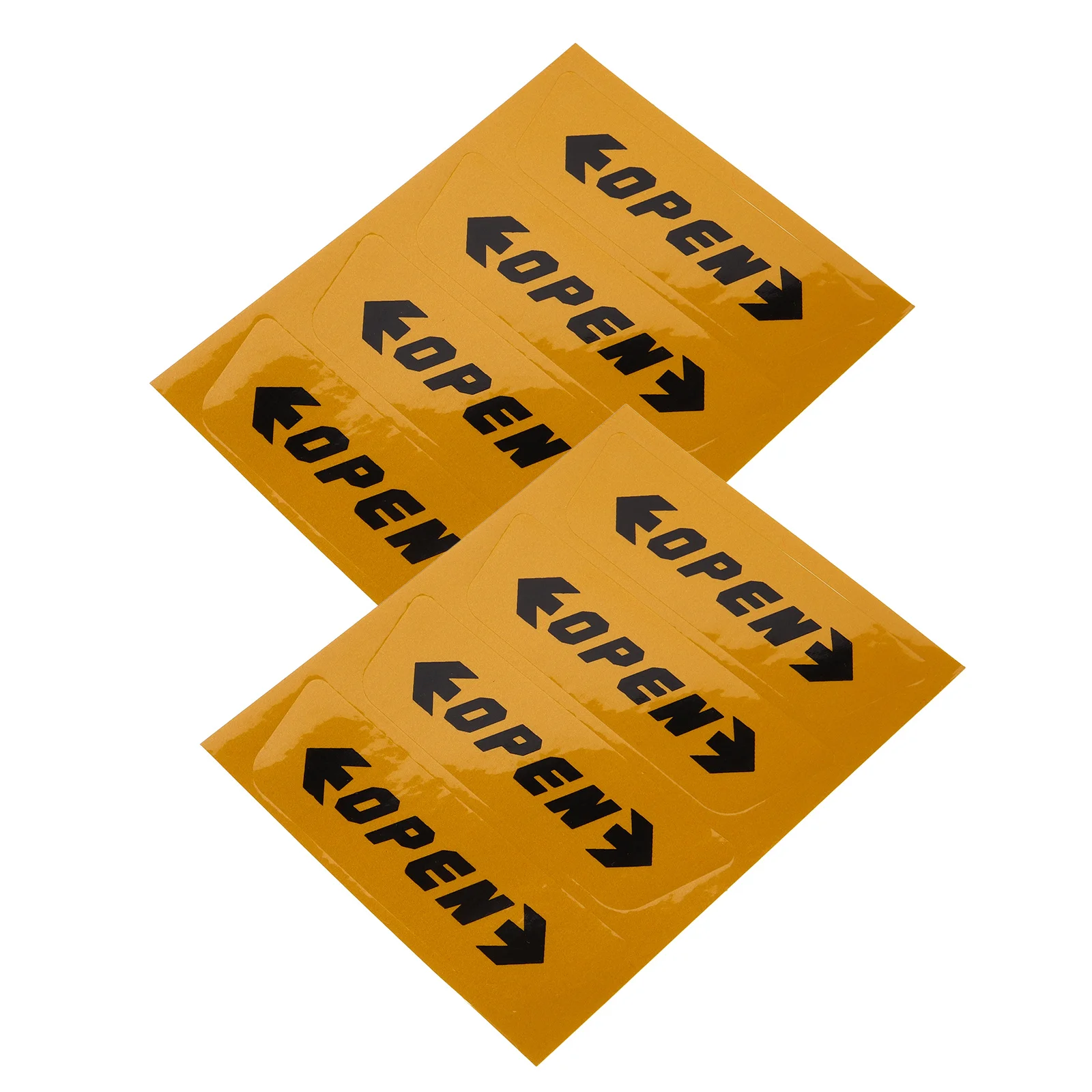 

8Pcs Reflective Car Door Open Warning Stickers Safety Caution Decals High Visibility Car Stickers for Night Reflective Sticker