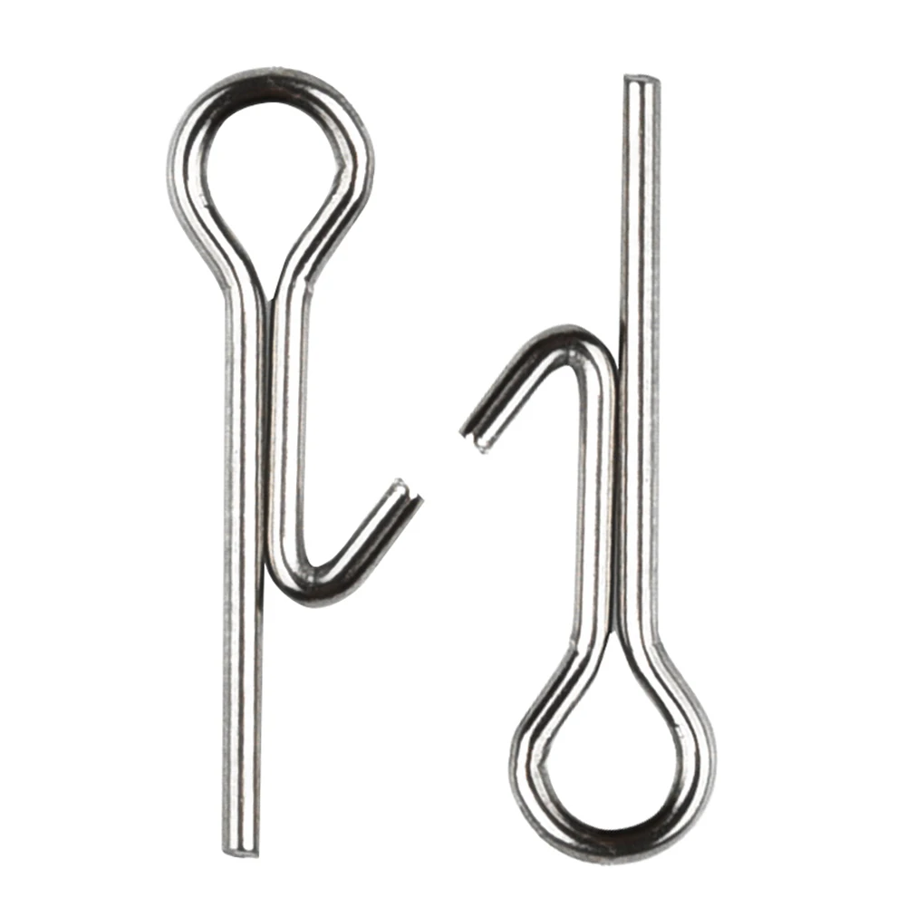 Brand New Durable High Quality Hot Sale Reliable Useful Hook Pin Stainless Steel Stinger Soft Spike 100 Pcs Acc