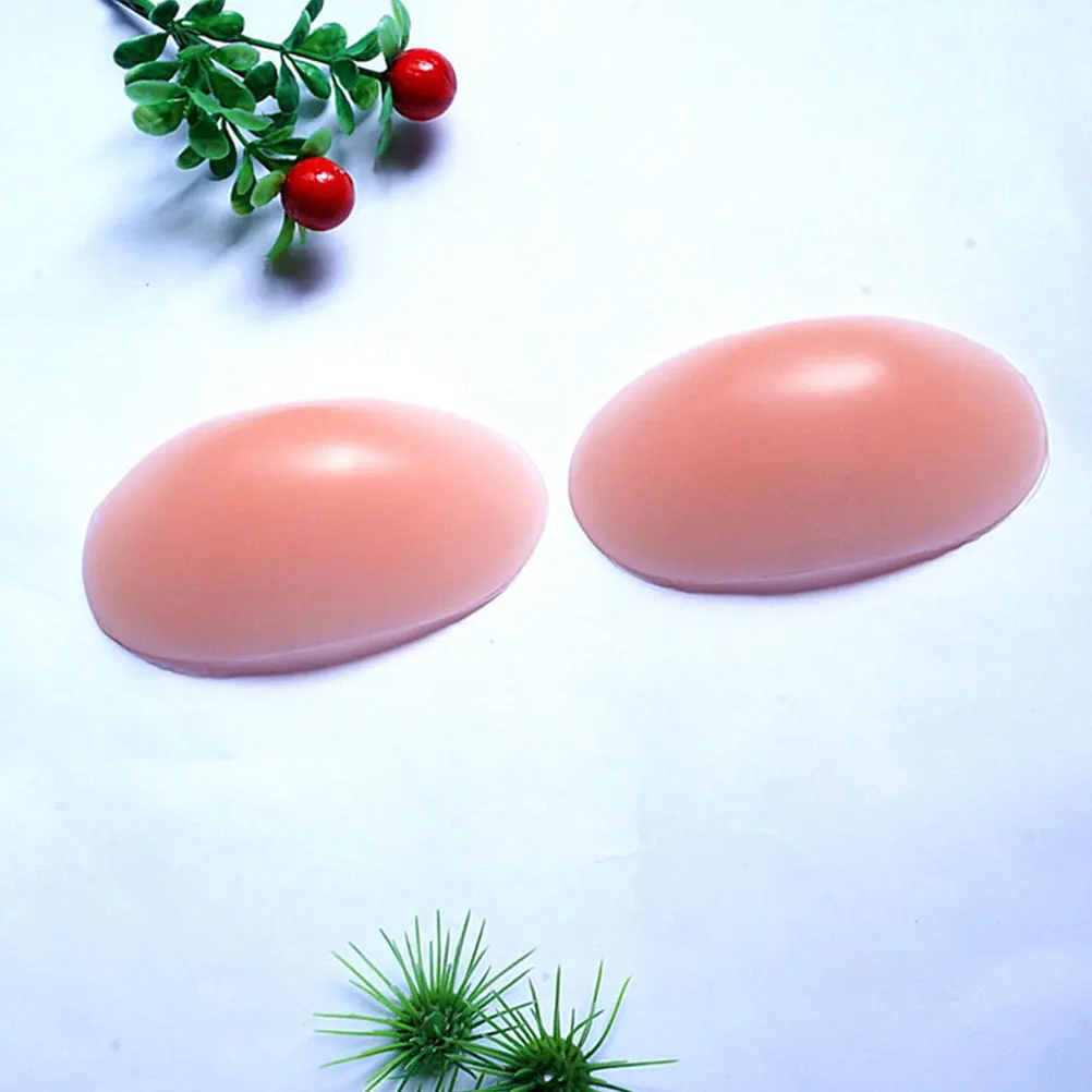 2pcs Adhesive Pads Women Anti-Slip Reusable Rounded Contour Shoulder Enhancer For Everyday Wear Stretchable Pliable Shoulder