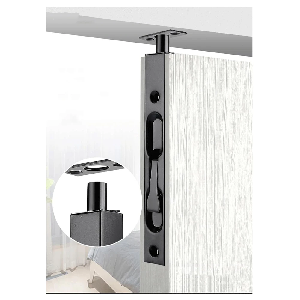 

Popular_2Pcs 6-дюймовые дверные болты - закрепленные защитные французские дверные замки