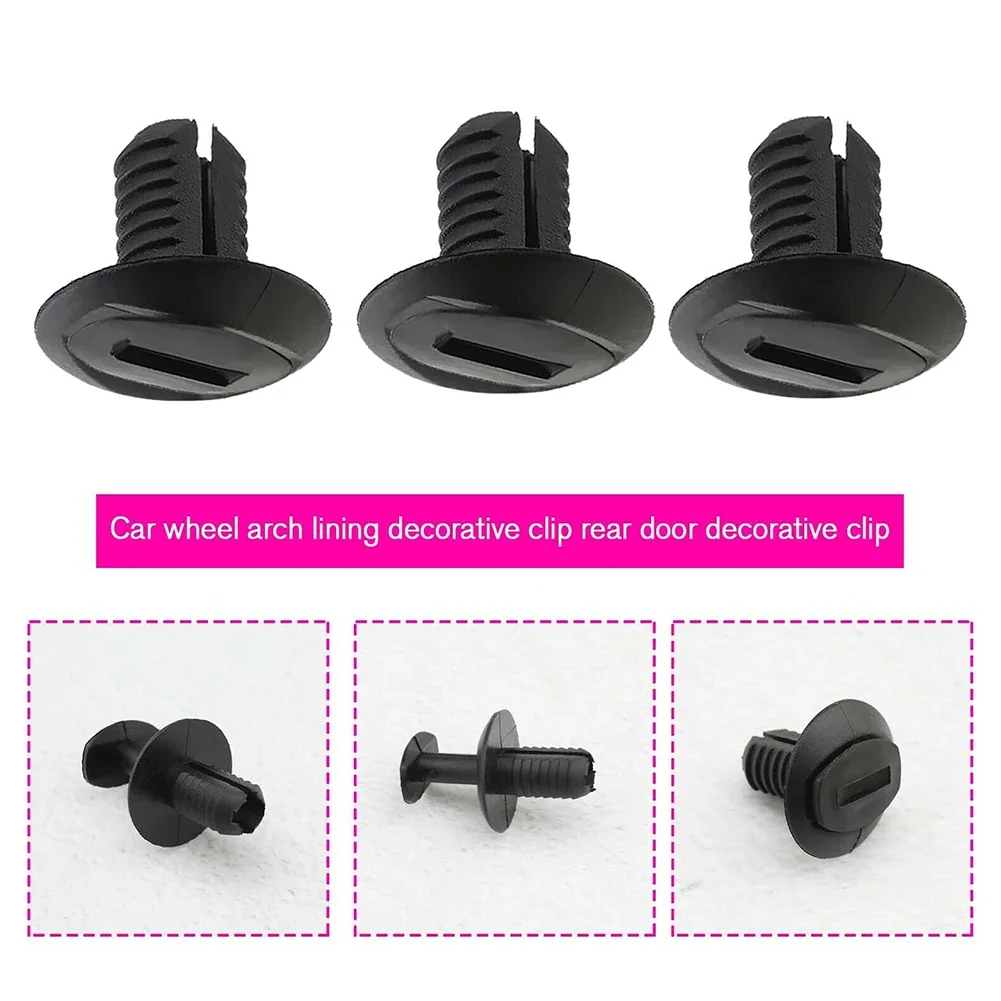 

Car Rear Door Trim Clip FOR Mercedses Sprinter For Vito Lining Plastic Wheel Arch 40pcs/Set 8mm Hole Accessories