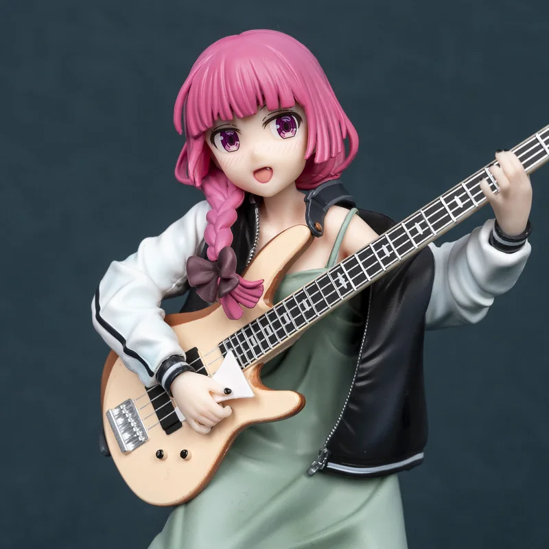 

Bocchi The Rock! Kikuri Hiroi Drunk Angel Bassist Figure Toys Collect Ornaments Anime Peripheral Birthday Gifts