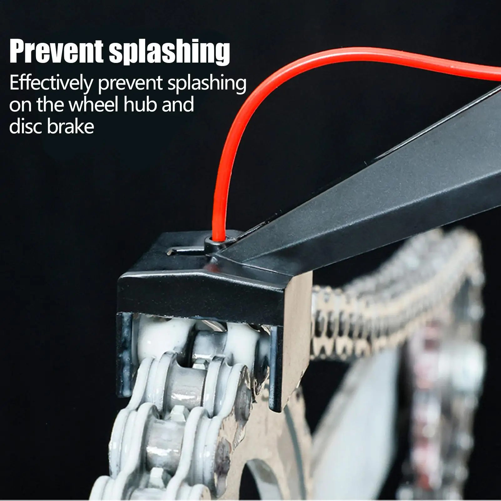 1 Set Motorcycle Chain Oiler Spray Gear Motorcycle Chain Lube Applicator Moto Chains Cleaner Maintenance Tool