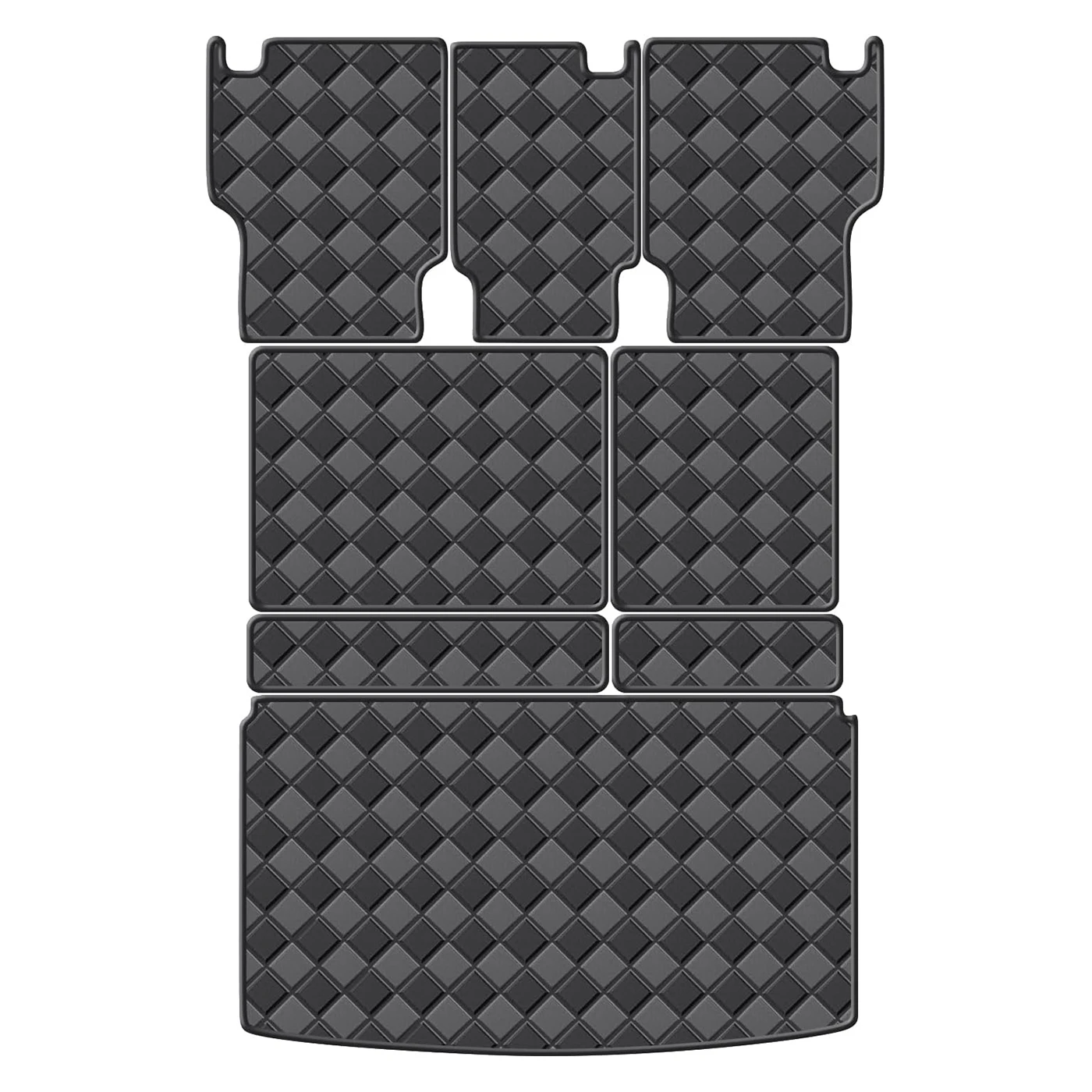 

Car Floor Trunk Cargo Mat for 2018 2025 Ford Expedition Max Lincoln Navigator L 8 waterproof Liner Antiwear Antidirty