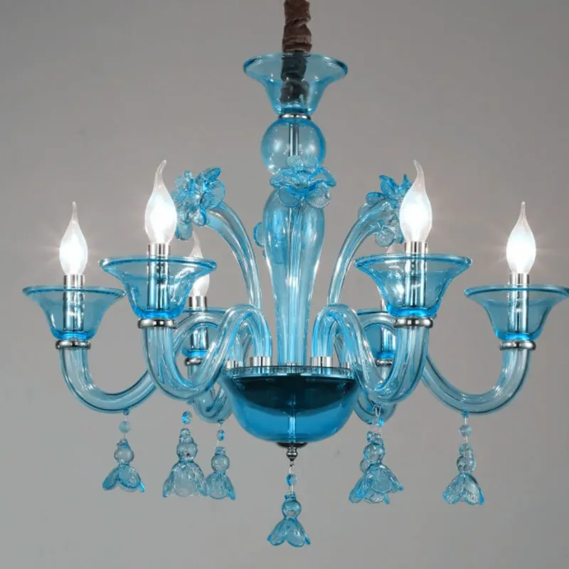 Modern Restaurant Crystal Chandelier Creative European Living Room Light Bedroom Coffee Shop Bar