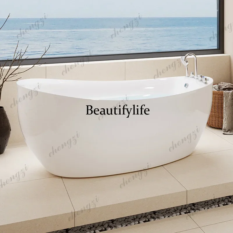 Surfing Jacuzzi Adult Household Bath Independent One-piece Forming Seamless European Simplicity