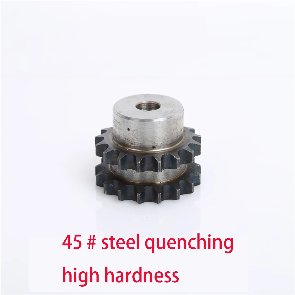 08B Double Row Sprocket 10/11/12/13/14/15/16/17/18/19/20/21/22/23/24/25 Teeth Industrial Machinery Transmission Gear