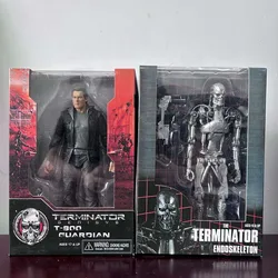 NECA Figure The Terminator Genisys T-800 Guardian The Terminator Endoskeleton Action Figure Model Toys Joint Movable Doll Gift