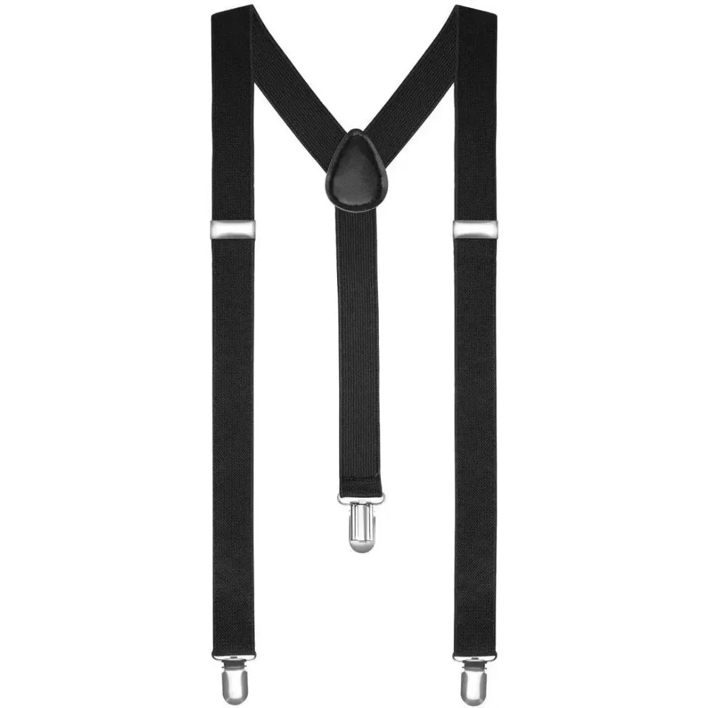 Suspenders for Men Pants Apparel Adult Suspender Man Shirt Dress Women Wedding Party Solid Colors Suit Skirt with Braces Straps