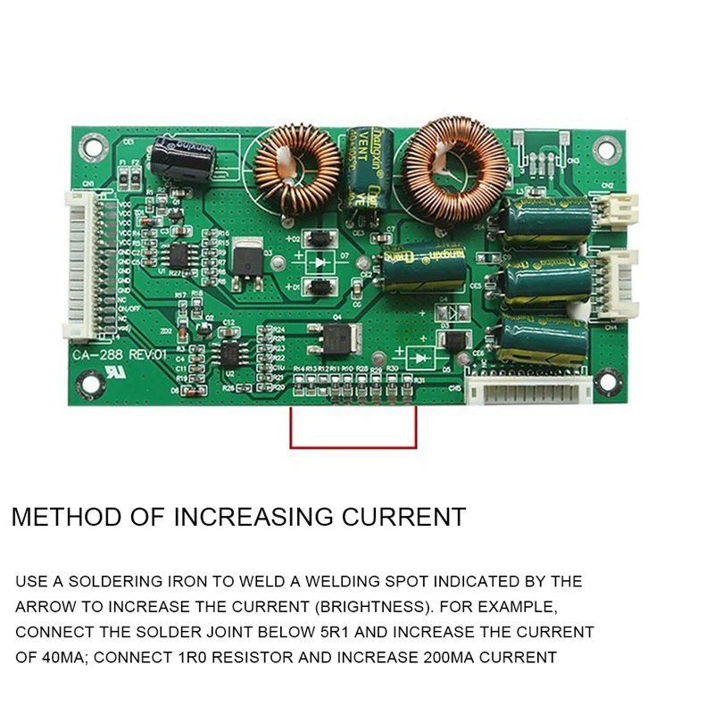 CA-288 Universal 26-55-Inch LED LCD TV Backlight Driver Board TV Booster Plate Constant Current Board High Voltage Board