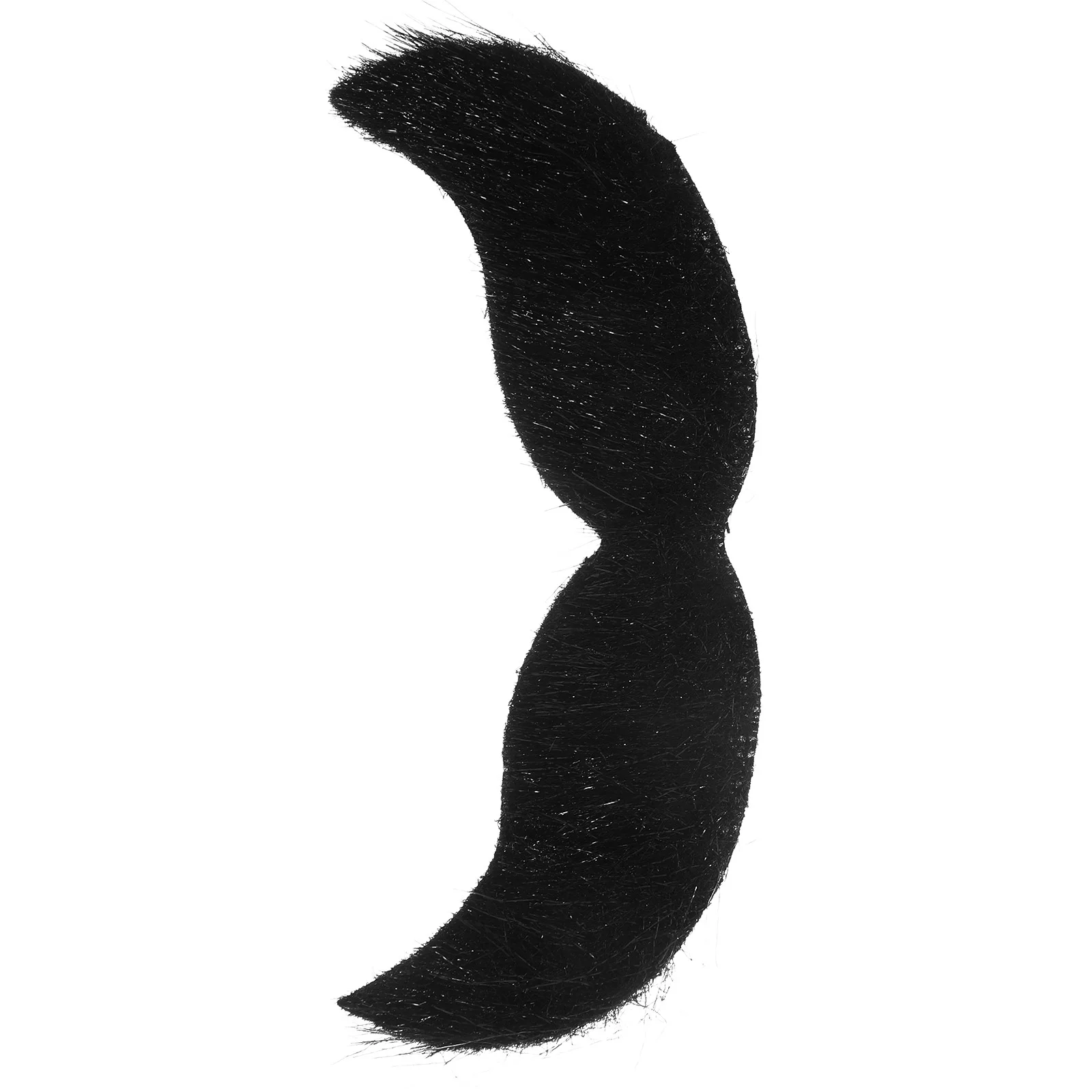 Fake Beard Straightener for Men Guide Costume Black Outfit Realistic Mustache Party Adult Scissors