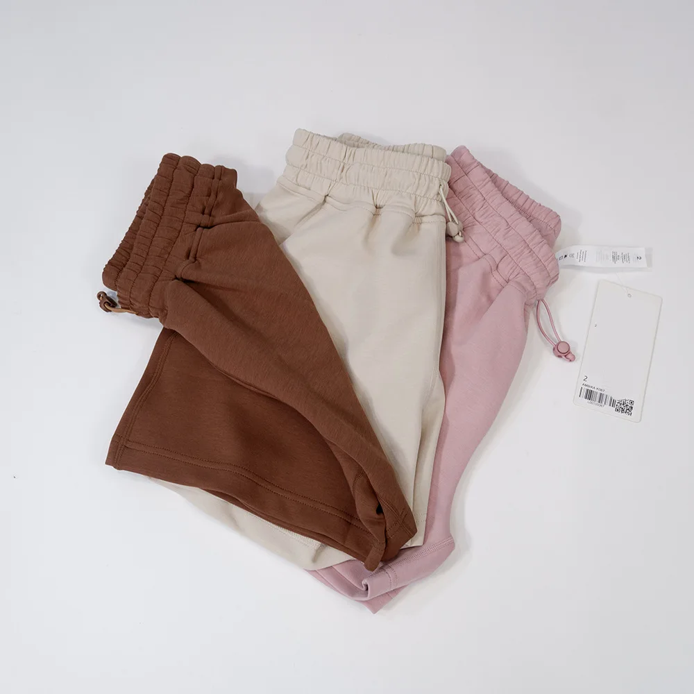 Women Sports Airy Quick Dry Shorts Sports Casual Drawstring Comfortable High Waist Loose Fit Yoga Shorts for Yoga and Gym