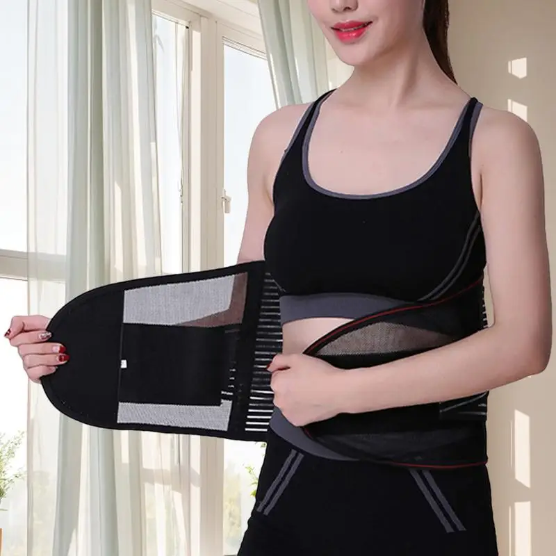 

Breathable Weightlifting Belt Running Breathable Supportor Lumbar Support Belt Lumbosacral Back Brace For Riding Climbing Boxing
