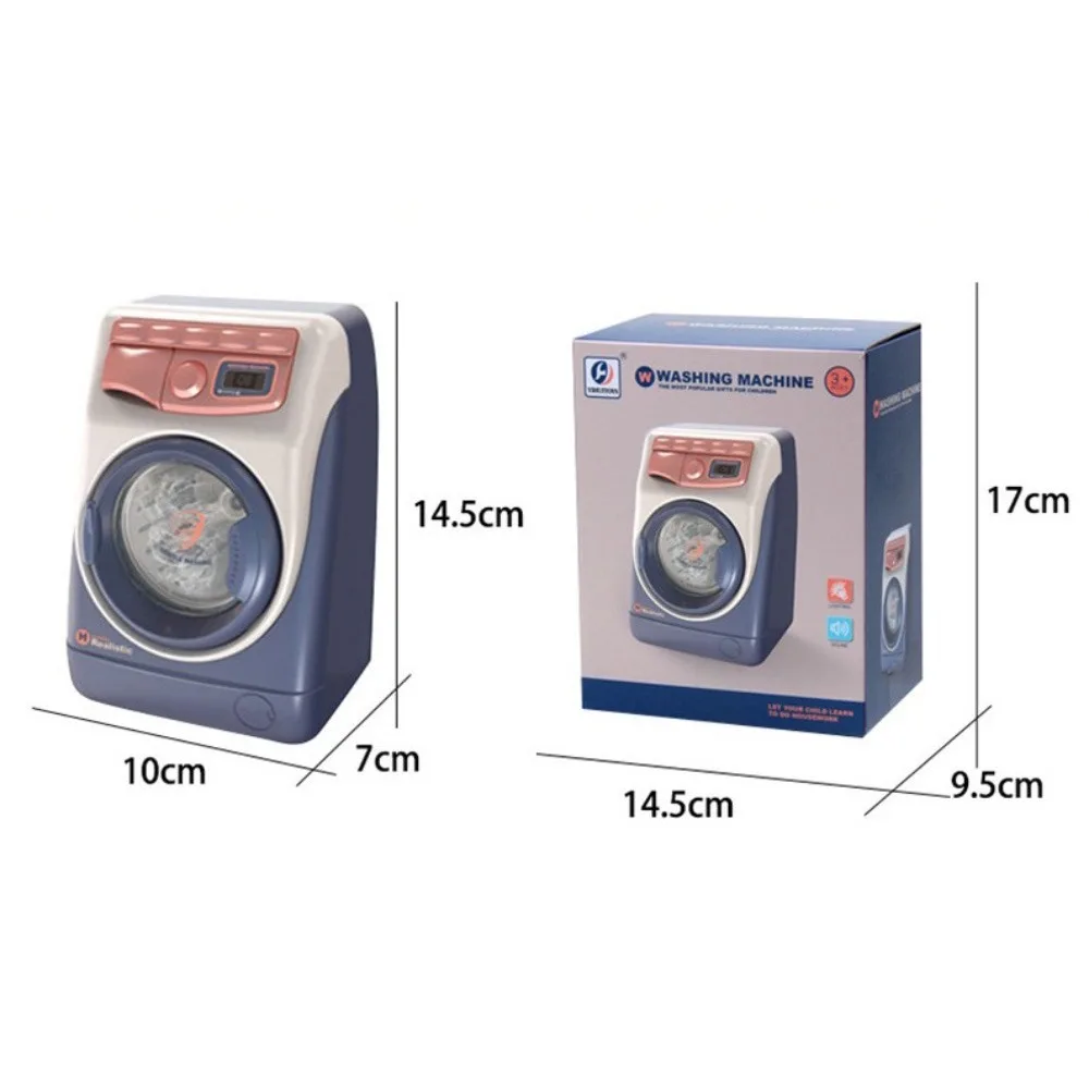 New Kids Gift Kitchen Toy with Light Sound Coffee Machine Vacuum Cleaner Simulation Model Electric Mini Household Appliances