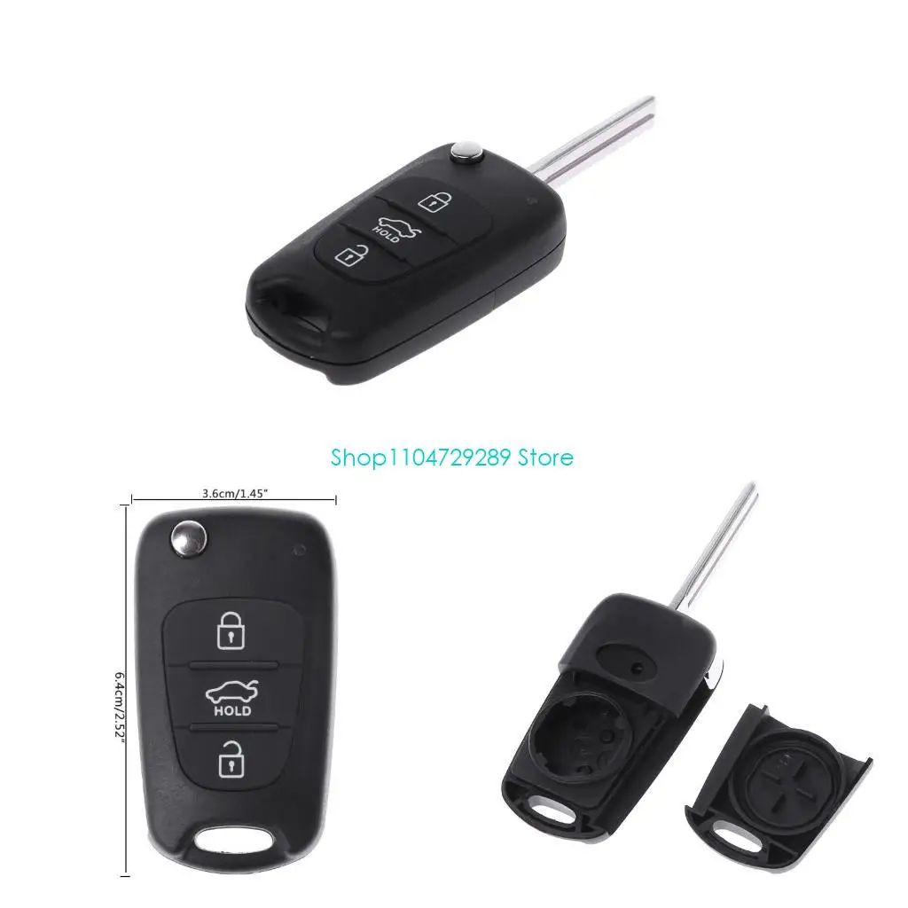 

3-кнопочный пульт дистанционного управления для ключа для чехла для KIA Rondo Sportage для S 2006-2011 KIA Rondo 2010-2013 KIA Sportage 2009-2013 KIA